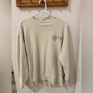 Aerie Light Yellow Crewneck